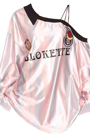 Cute Everyday Outfits, Outfit Inspo Casual Blokette Striped Off-Shoulder Jersey