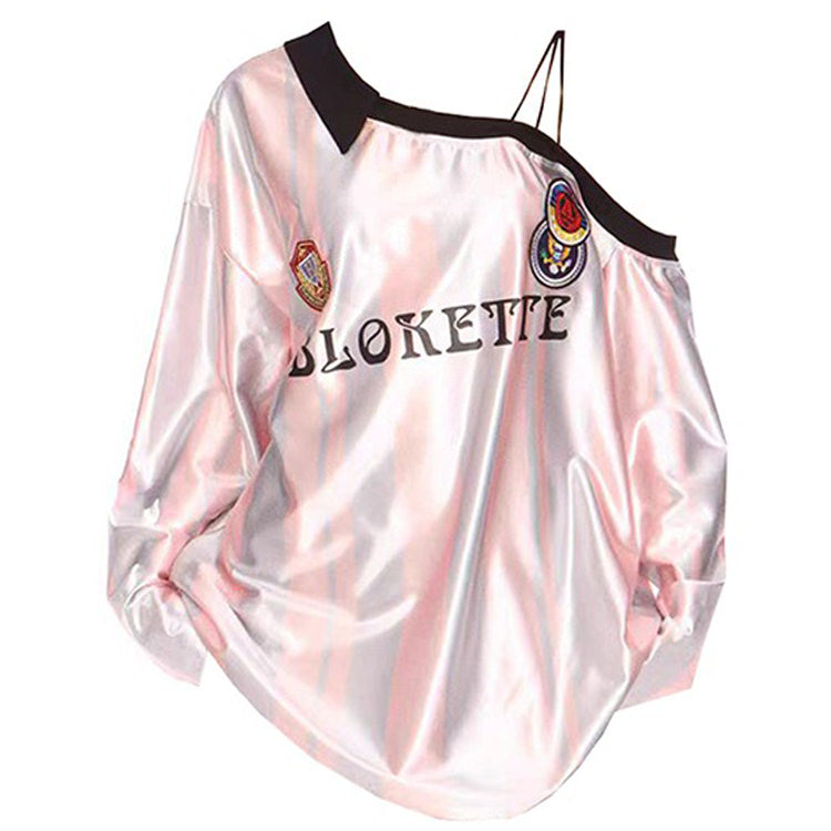 Cute Everyday Outfits, Outfit Inspo Casual Blokette Striped Off-Shoulder Jersey