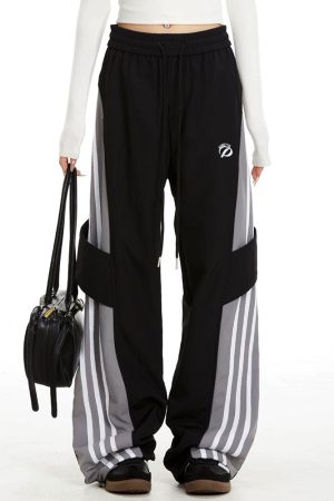 Cute Everyday Outfits, Outfit Inspo Casual Blokette Style Cargo Stripe Pants