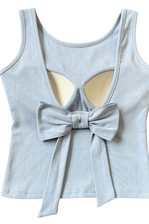 Cute Everyday Outfits, Outfit Inspo Casual Blush Built-In Cup Bow Top