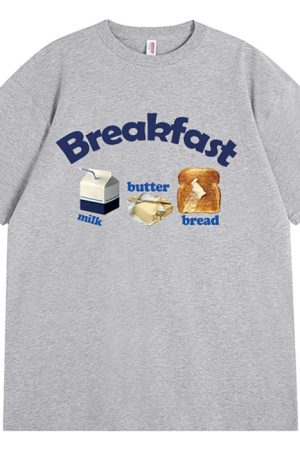 Cute Everyday Outfits, Outfit Inspo Casual Breakfast Aesthetic Graphic T-Shirt