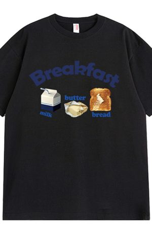 Cute Everyday Outfits, Outfit Inspo Casual Breakfast Aesthetic Graphic T-Shirt