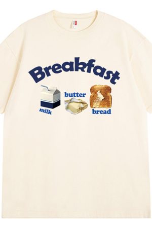 Cute Everyday Outfits, Outfit Inspo Casual Breakfast Aesthetic Graphic T-Shirt