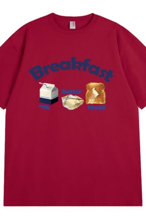 Cute Everyday Outfits, Outfit Inspo Casual Breakfast Aesthetic Graphic T-Shirt