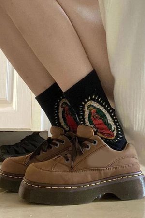 Cute Everyday Outfits, Outfit Inspo Casual Brown Aesthetic Platform Oxford Shoes