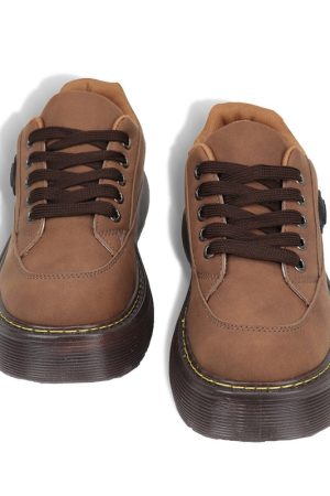 Cute Everyday Outfits, Outfit Inspo Casual Brown Aesthetic Platform Oxford Shoes