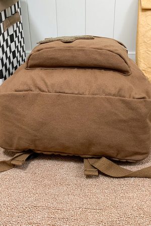 Cute Everyday Outfits, Outfit Inspo Casual Brown Bear Star Backpack