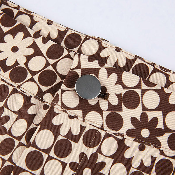 Cute Everyday Outfits, Outfit Inspo Casual Brown Floral Pants Cute Everyday Outfits, Outfit Inspo Casual Brown Floral Pants