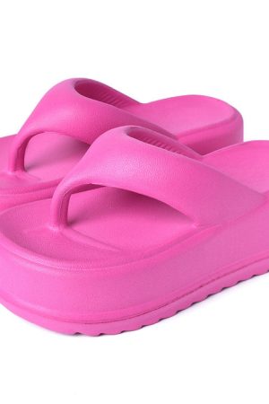 Cute Everyday Outfits, Outfit Inspo Casual Bubble Gum Platform Sandals