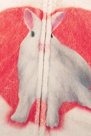 Cute Everyday Outfits, Outfit Inspo Casual Bunny & Heart Fleece Jacket