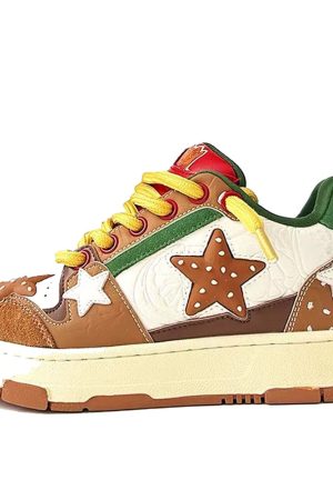 Cute Everyday Outfits, Outfit Inspo Casual Burger & Star Sneakers