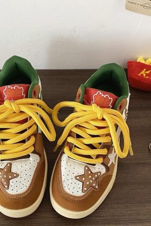 Cute Everyday Outfits, Outfit Inspo Casual Burger & Star Sneakers