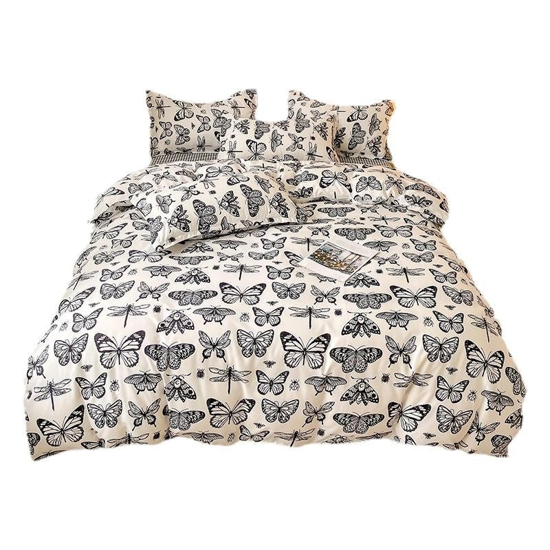 Cute Everyday Outfits, Outfit Inspo Casual Butterfly Aesthetic Bedding Set