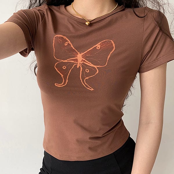 Cute Everyday Outfits, Outfit Inspo Casual Butterfly Aesthetic Top