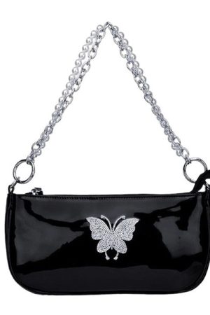 Cute Everyday Outfits, Outfit Inspo Casual Butterfly Baguette Bag