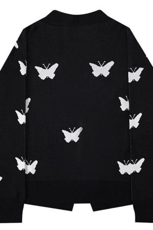 Cute Everyday Outfits, Outfit Inspo Casual Butterfly Cardigan