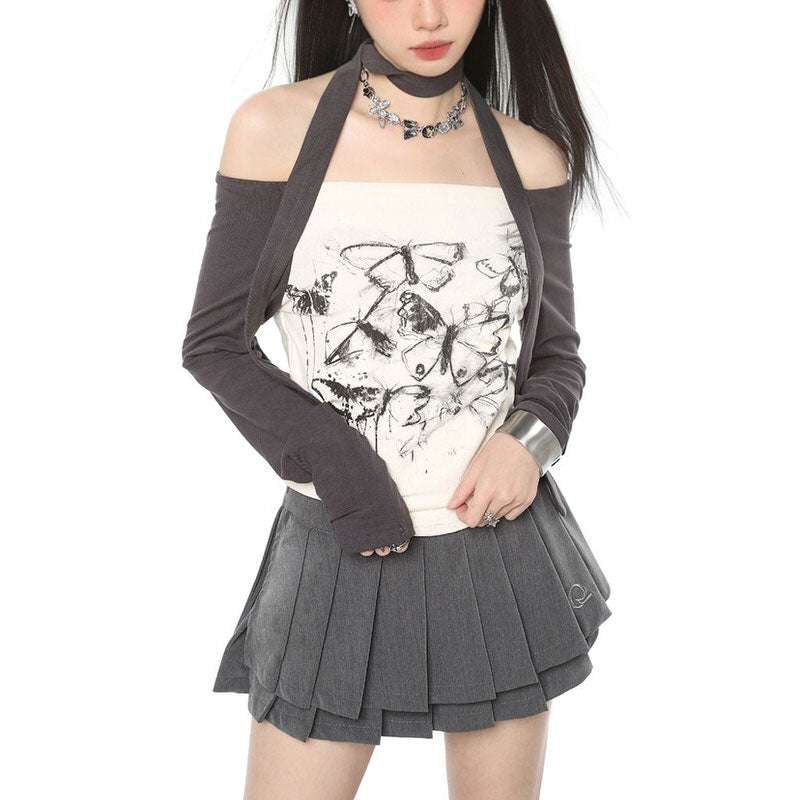 Cute Everyday Outfits, Outfit Inspo Casual Butterfly Long Sleeve Top Cute Everyday Outfits, Outfit Inspo Casual Butterfly Long Sleeve Top