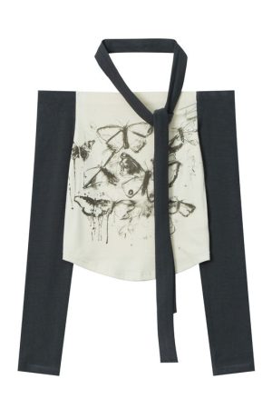 Cute Everyday Outfits, Outfit Inspo Casual Butterfly Long Sleeve Top