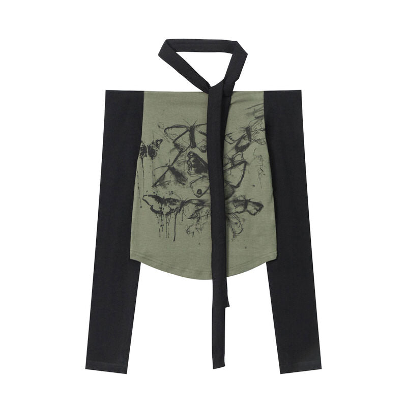 Cute Everyday Outfits, Outfit Inspo Casual Butterfly Long Sleeve Top