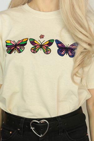 Cute Everyday Outfits, Outfit Inspo Casual Butterfly T-Shirt