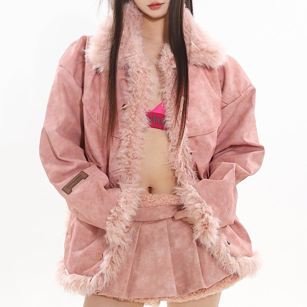 Cute Everyday Outfits, Outfit Inspo Casual Campus Queen Fur Trim Jacket Cute Everyday Outfits, Outfit Inspo Casual Campus Queen Fur Trim Jacket