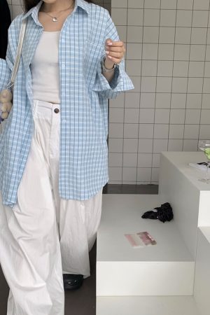 Cute Everyday Outfits, Outfit Inspo Casual Campus Secret Plaid Shirt