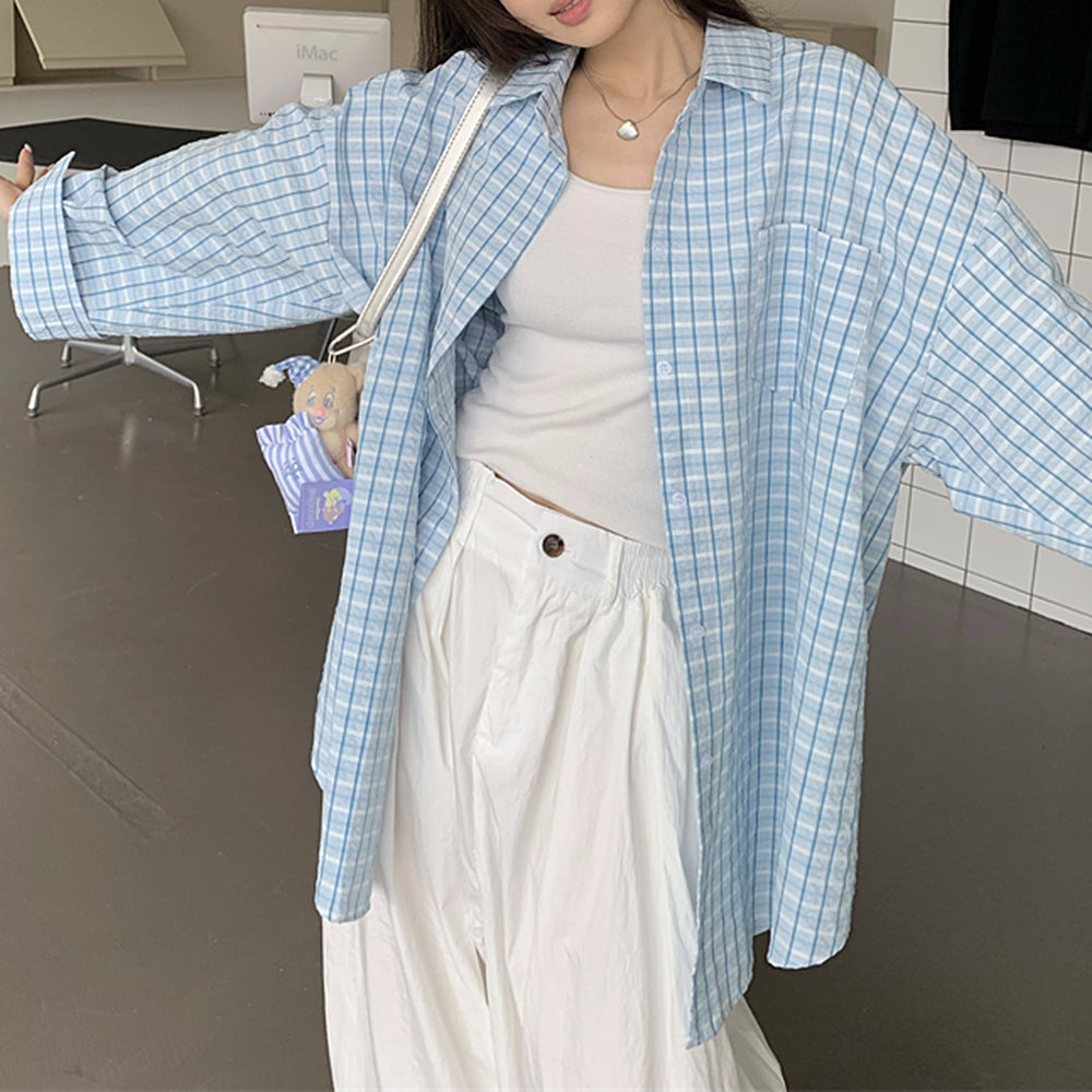 Cute Everyday Outfits, Outfit Inspo Casual Campus Secret Plaid Shirt