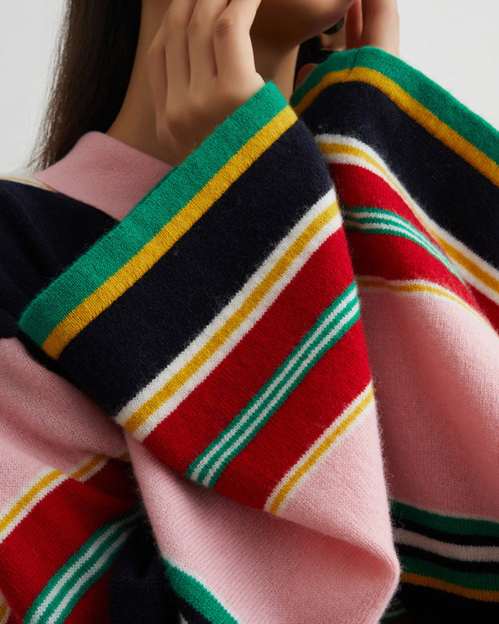 Cute Everyday Outfits, Outfit Inspo Casual Campus Secrets Stripe Rugby Polo Shirt Cute Everyday Outfits, Outfit Inspo Casual Campus Secrets Stripe Rugby Polo Shirt