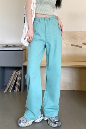 Cute Everyday Outfits, Outfit Inspo Casual Candy Cloud High Waist Jeans