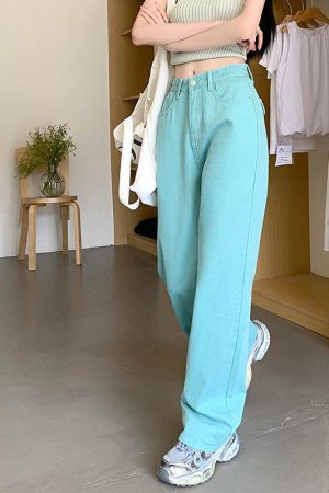 Cute Everyday Outfits, Outfit Inspo Casual Candy Cloud High Waist Jeans