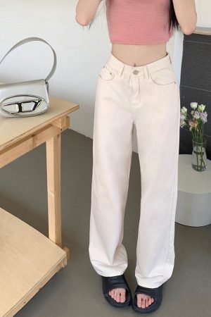 Cute Everyday Outfits, Outfit Inspo Casual Candy Cloud High Waist Jeans