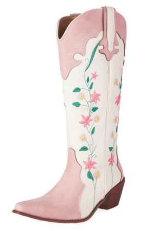 Cute Everyday Outfits, Outfit Inspo Casual Canyon Town Floral Cowboy Boots