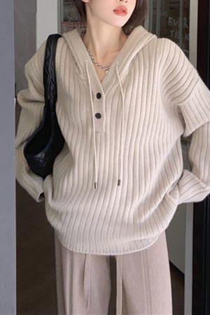 Cute Everyday Outfits, Outfit Inspo Casual Caramel Latte Knit Hoodie