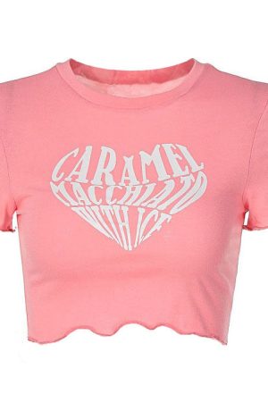 Cute Everyday Outfits, Outfit Inspo Casual Caramel Macchiato Crop Top