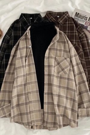 Cute Everyday Outfits, Outfit Inspo Casual Casual Friday Aesthetic Plaid Shirt