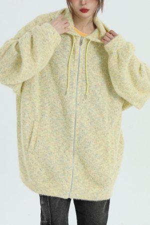 Cute Everyday Outfits, Outfit Inspo Casual Casual Friday Knit Zip Hoodie