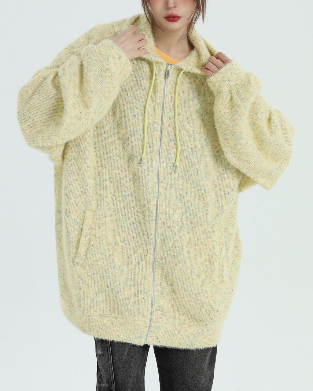 Cute Everyday Outfits, Outfit Inspo Casual Casual Friday Knit Zip Hoodie Cute Everyday Outfits, Outfit Inspo Casual Casual Friday Knit Zip Hoodie