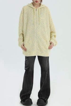 Cute Everyday Outfits, Outfit Inspo Casual Casual Friday Knit Zip Hoodie