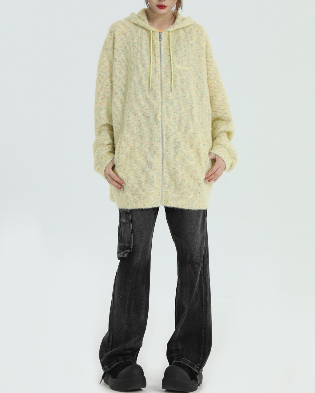 Cute Everyday Outfits, Outfit Inspo Casual Casual Friday Knit Zip Hoodie Cute Everyday Outfits, Outfit Inspo Casual Casual Friday Knit Zip Hoodie