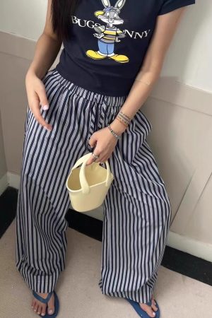Cute Everyday Outfits, Outfit Inspo Casual Casual Friday Striped Pants