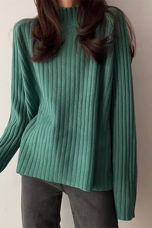 Cute Everyday Outfits, Outfit Inspo Casual Casual Friday Turtleneck Sweater