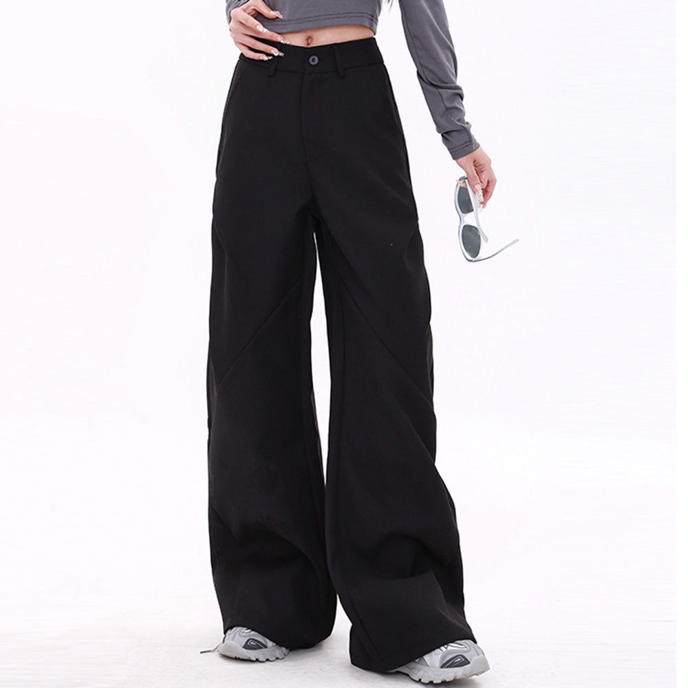 Cute Everyday Outfits, Outfit Inspo Casual Casual Friday Wide-Leg Black Pants Cute Everyday Outfits, Outfit Inspo Casual Casual Friday Wide-Leg Black Pants