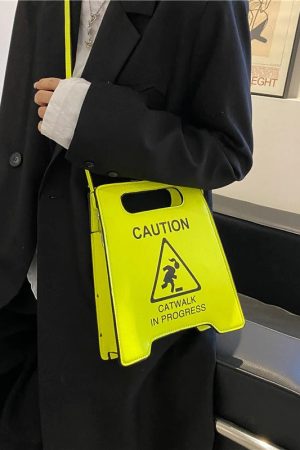 Cute Everyday Outfits, Outfit Inspo Casual Catwalk in Progress Neon Handbag