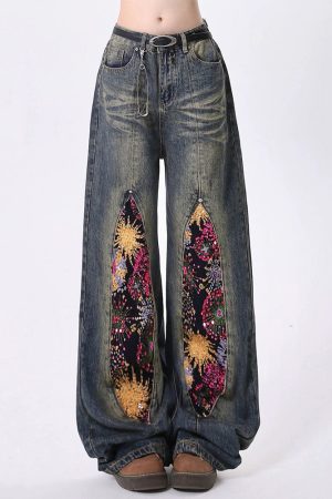 Cute Everyday Outfits, Outfit Inspo Casual Celestial Magic Wide Leg Jeans