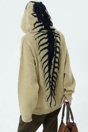 Cute Everyday Outfits, Outfit Inspo Casual Centipede Knit Hoodie
