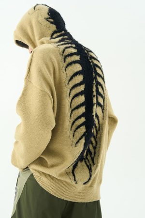 Cute Everyday Outfits, Outfit Inspo Casual Centipede Knit Hoodie