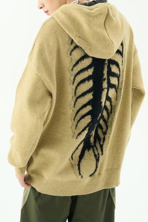 Cute Everyday Outfits, Outfit Inspo Casual Centipede Knit Hoodie