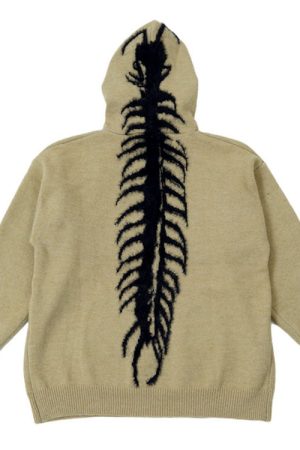 Cute Everyday Outfits, Outfit Inspo Casual Centipede Knit Hoodie