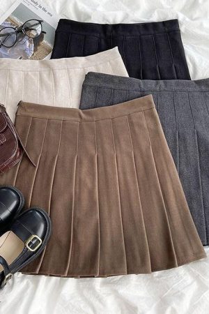 Cute Everyday Outfits, Outfit Inspo Casual Charm School Pleated Skirt
