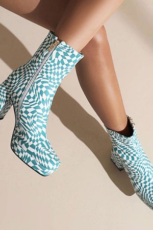 Cute Everyday Outfits, Outfit Inspo Casual Checkered Platform Boots